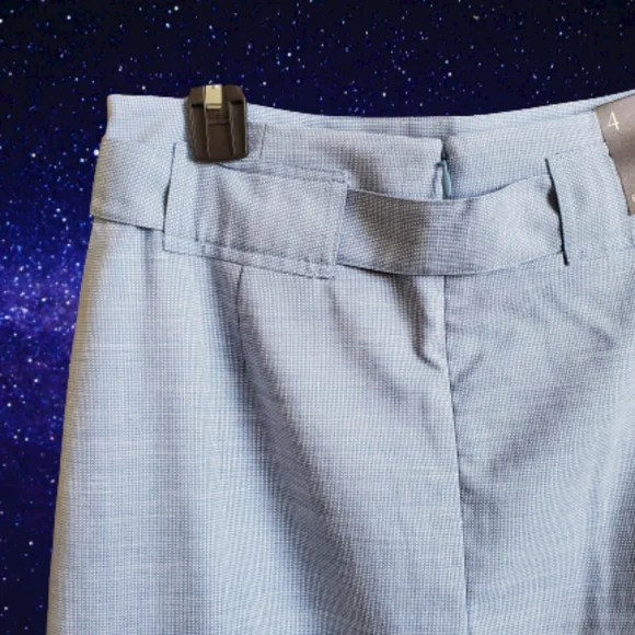 Banana Republic chambray fitted pencil skirt, 30", blue - Picture 7 of 11